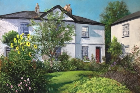 "Clara Place with Sunflowers" SOLD